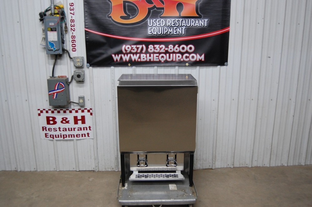 Hubert Refrigerated Dual Milk Dispenser, Double Valve 72907