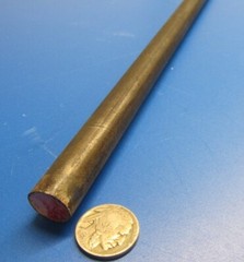 1144 Fatigue Stress Proof Steel Rod, 5/8″ Dia x 3 Foot Length