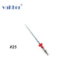 6/Pk VAKKER Blue NiTi Rotary Files Endo Root Canal Files All Size Engine Use