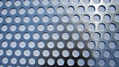 1/2″ HOLE ALUMINUM PERFORATED METAL–10-1/2″ X 12″
