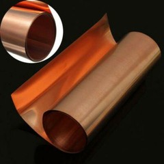 0.01mm-0.6mm Thickness 99.9% Pure Copper Cu Metal Sheet Foil