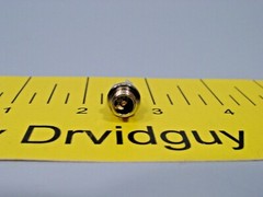 QTY 10 Switchcraft 722A Straight DC Power Jacks; Solder Lug; Panel Mount; 12VDC