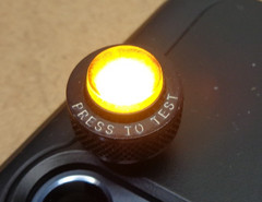 AIRCRAFT WARNING LIGHT DIALCO YELLOW INDICATOR MS25041-8 NEW