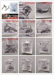 Dental Orthodontic Niti Alloy Closed Coil Spring 010 012inch 6/9/12mm 10Pcs/Pack
