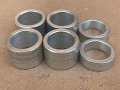 Alamo Rhino/Bush Hog Land Pride Finish Mower Wheel Height Spacers 84612 & 84613