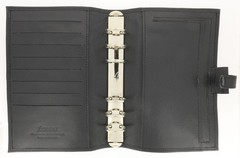 New Never Used Circa 2005 Filofax Personal Kensington REAL Leather Organizer