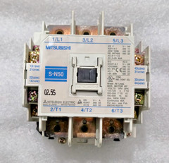 MITSUBISHI S-N50 MAGNETIC CONTACTOR 50/60HZ FREE FAST SHIPPING FEDEX