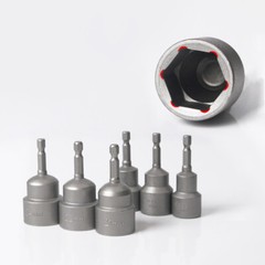 1/4″ Hex Magnetic Nut Driver Set 3 to 24mm Metric Socket Impact Drill Bits