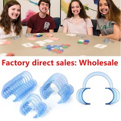 20pc Medium C-Type Dental Cheek Retractor Mouth Opener For Kid Adult Game