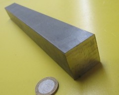 Square 4140 Alloy Steel Annealed Bars, 1 1/4″ x 1 1/4″ Wide x 12″ Length