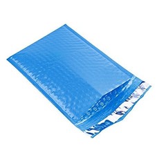 BESTeck #2 Blue Poly Bubble Mailers 8.5×12 Padded Envelopes One Size,