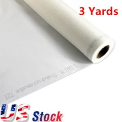 US Stock! 3 Yards Silk Screen Printing Mesh Fabric 110 43T / 110-108″ L
