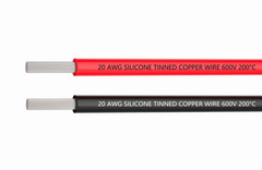 20 AWG Electrical Wire 400 Feet Stranded Wire [200 ft Black and 200 ft Red] F…