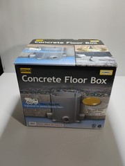 Hubbell Raco 5511 Round Concrete Floor Box Heavy Duty PVC For Poured Concrete