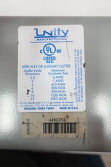 Unity 4436GNK Wire Gutter 36in X 4in X 4in