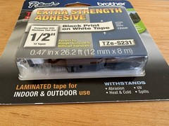 Brother P-Touch Label Lot Sealed TZe-2312PK, TZe-S231, TZe-MQF31, TZe-MQG35