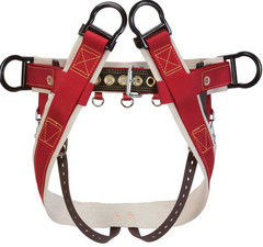 Weaver WLC-130 Saddle with Heavy-Duty Coated Webbing Leg Straps 08-01010