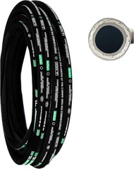 Hydraulic Hoses Rubber Hydraulic Oil Hose（ 1/2 in x 100 ft） 3988PSI