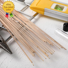 15% Silver Brazing Rods AWS Bcup-5 40 Sticks, Silver Solder round Welding Rods 0