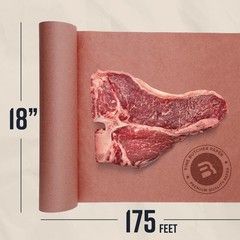 Bryco Goods Pink Butcher Paper Roll 18 x175 (2100 Inch) USA Made Food Grade
