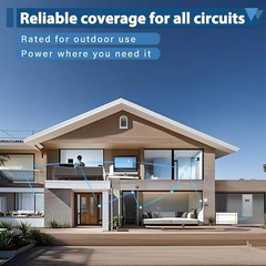 200 Amp Automatic Transfer Switch UL Type 3R For 8-24KW Home Standby Generators