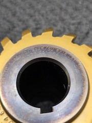 J46449 53851 High-Speed Steel Involute Gear Hob Cutter 1-1/4″ ID x 3-3/4″ Width