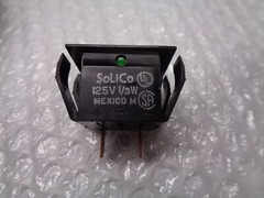 SOLICO 125V1/3W INDICATOR LIGHT GREEN LOT OF 3 NSNP