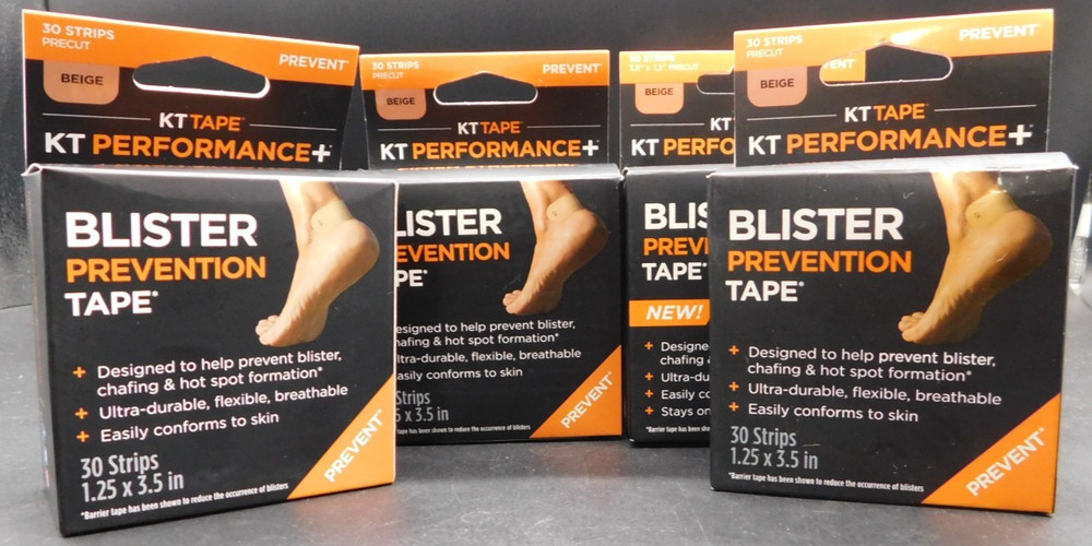 4pk Blister prevention tape 1 roll each! beige color New and Sealed