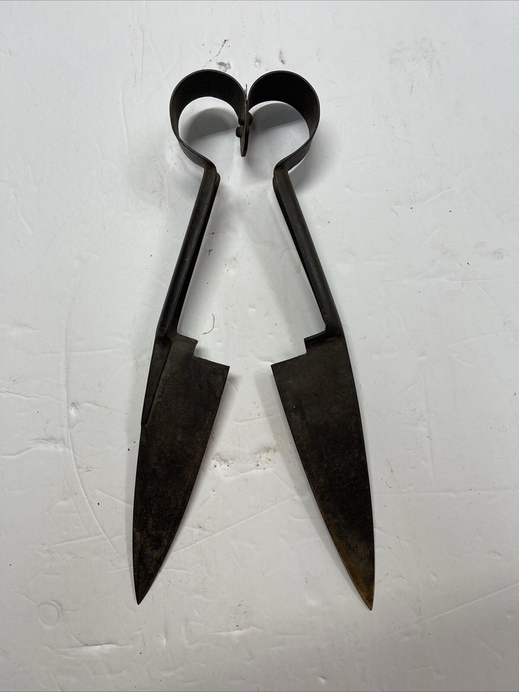Sheffield Shears Scissors Vintage Antique Wool Sheep Topiary 14” with 7” Blades