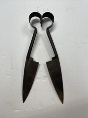Sheffield Shears Scissors Vintage Antique Wool Sheep Topiary 14” with 7” Blades