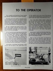 John Deere 1520 Tractor S/N 10001-92962 Owner’s Operator’s Manual OM-T30140 G8
