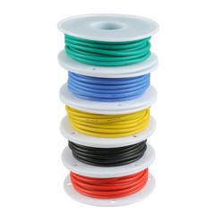 BOJACK 18 AWG Flexible Silicone Wire Electric Wire Hook up Wire Kit 300V Cabl…