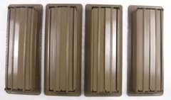 Lot of 4 Hart & Cooley Lay-In Floor Register, 13-1/2″ L X 5-1/2″ W X 1-1/2″ H