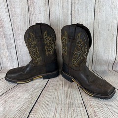 NEW Justin Boots Joist 11″- COMP TOE / WATERPROOF / EH – Brown – SE4625 Sz 8 D