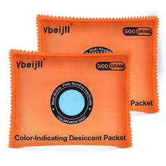 20G (30 Pack) Color Changing Silica Gel Packets, Food Safe & Non-Toxic Desiccant