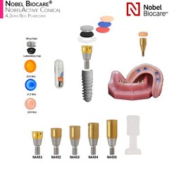 Overdenture Tapered Locator Abutment For Hiossen Nobel ITI Zimmer MIS Titanium