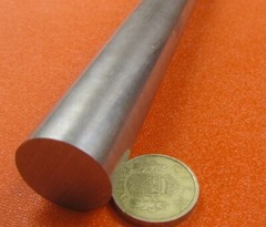 303 Stainless Steel Rod Round Bar, 1.00″ Diameter x 5 Foot Length