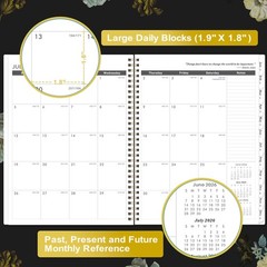 Monthly Planner 2026-2028 – 2 Year 9×11 inches, pink sunset