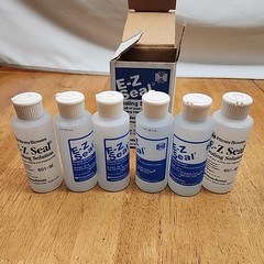 24 FL. OZ Total 4oz each PITNEY BOWES E-Z SEAL SOLUTION BOTTLS 608-9 Expired