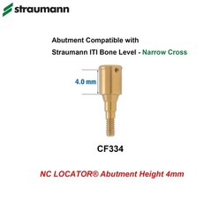 Titanium Locator Abutment Fit Straumann Bone Level NC/RC Zest Locator Compatible