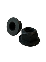 (50 Pcs) 7/16″-14 Grade 8 (G) Hex Flange Top Lock Nuts Coarse Zinc Phos & Oil