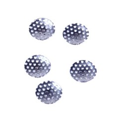 AZDENT Dental Orthodontic Lingual Buttons Bondable Round /Crimpable Hook Stops