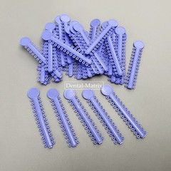 Dental Ortho Ligature Ties Elastic Rubber Bands 1040Pcs For Teeth Bracket Brace