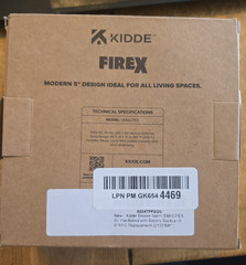 Kidde FireX SMACFEX Smoke Alarm – HardWired + AA (21033081)