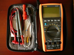 VC87 True RMS Digital Multimeter DMM motor drive w/ Backlight w/ Case USA Seller