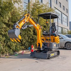 FREE SHIP 1.6Ton 2Ton Mini Excavator EPA B&S Engine Tracked Crawler Digger