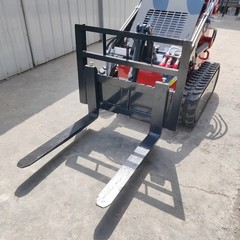 TYPHON STOMP Pallet Fork Compact Series Attachment for Mini Skid Steer Loaders