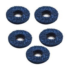 5 × 4.5 Inch Poly Strip Disc Wheel Paint Rust Removal Clean For Angle Grinder