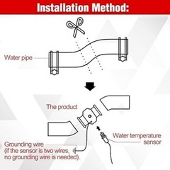 32mm 1-1/4″ Aluminum Radiator Hose Water Temperature Sensor Adapter Size: 32mm
