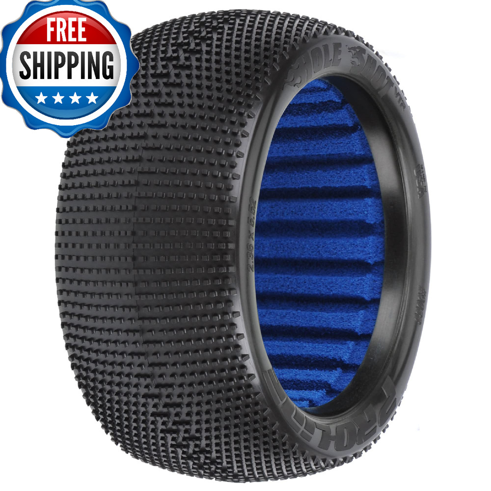 Pro-Line Racing 1/8 Hole Shot S3 Front/Rear 4.0 Off-Road Truggy Tires 2